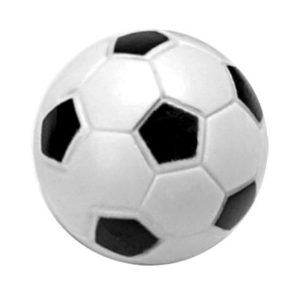 Tournament Soccer Black and White Engraved Foosball-400x400